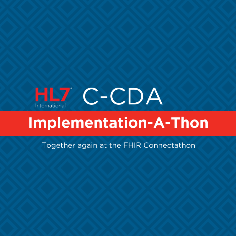CCDA ImplementationAThon in September 2019 as Part of HL7 FHIR